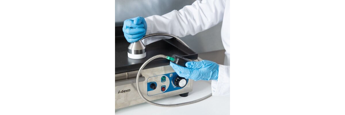 Neu im Sortiment: Beschwerte Grillpfannen-Oberflächensonde (50–250 °C) - Neu im Sortiment: Beschwerte Grillpfannen-Oberflächensonde (50–250 °C) bei PSE - Priggen Special Electronic