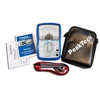 Analoges Voltmeter AC/DC, PeakTech 3202