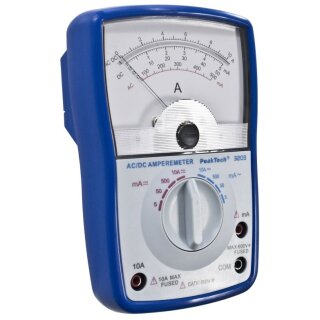 Analoges Amperemeter AC/DC, PeakTech 3203