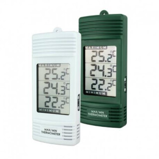 Kopie von Max/Min- Thermometer mit internem Temperatursensor green