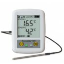 WiFi- Datenlogger Temperatur, Modell TD1F mit interner und fest angeschlossener externer Thermistor- Sonde