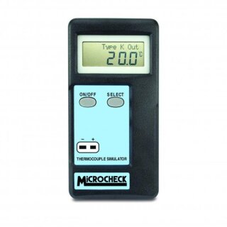 Thermometer Checker/Thermocouple Simulator, MicroCheck