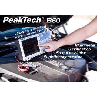 PeakTech 1360, Digital Multifunction Oscilloscope