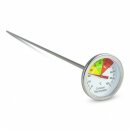 Dial Compost Thermometer, Stainless Steel Probe, 500mm