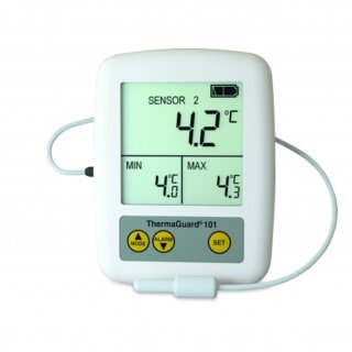 ThermaGuard 101, hochgenaues Khlschrank- Thermometer, ext./int. Sonde