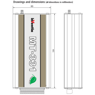 MT-331, SMS- Strmelder, Telemetriemodul GSM/GPRS/EDGE