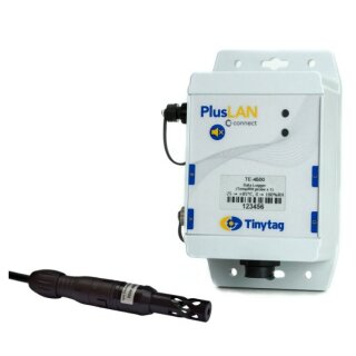 TE-4600, Tinytag Plus LAN, Ethernet- Temperatur/Feuchte- Logger mit einer ext. Sonde