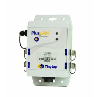 TE-4844, Tinytag Plus LAN, Ethernet Data Logger with four Current Inputs, 0-20mA