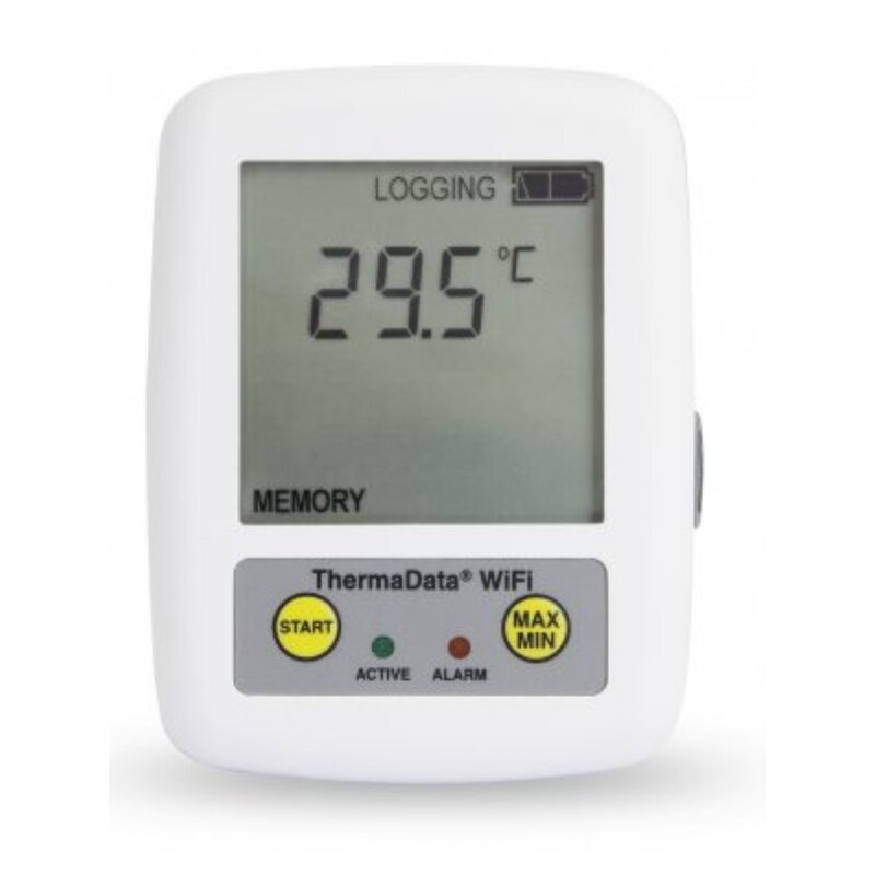 WiFi Temperature Data Logger, Model TD, internal Probe PSE Priggen