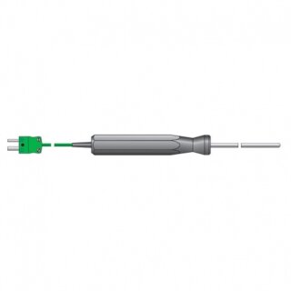 Hochtemperatur- Mantelthermoelement, Typ K, flexibel, Ø3mm 130mm