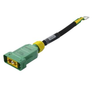 CP-X25-R8M-00025, CONTRIK cPot Grounding Connection Cable, cPot [m] to 0,25m Eyelet, 25mm² H07RN-F M8