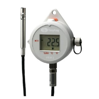 TV-4506, Tinytag View 2, 16 Bit, IP65, ext. Temperatur-/Feuchte- Datenlogger mit Anzeige, graues Gehuse