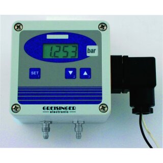 GMUD MP-F-MBF, Pressure Measuring Transducer for -25 to +25mbar Difference Pressure