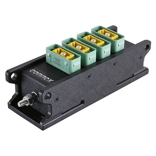CP-BVB-R, Connex cPot Ground Distribution Board Ruggbox®, 5 x cPot [m] to M8 Stainless Steel Bolt