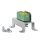 CP-PTP-100, CONTRIK Platform Connection Point with 1 x cPot] Surface Mounted Plug [m]
