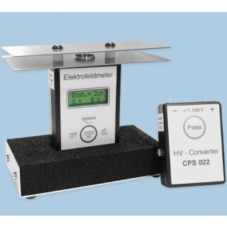 EFM 022, Elektrofeldmeter mit CPS, Charge Plate Set