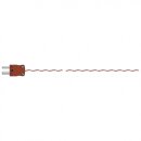 Thermoelement Typ T, 2m PTFE- isolierte Leitung, offene...