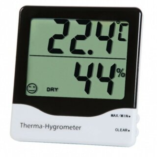 Therma Hygrometer mit großer Doppelanzeige, interne Sensoren