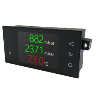 Triple TFT Display for Panel Mounting, 96x48mm²