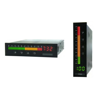 Bargraph & Digital Display, Panel Meter, 96x24mm² horizontal/100-240VAC
