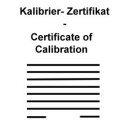 Kalibrier- Zertifikat