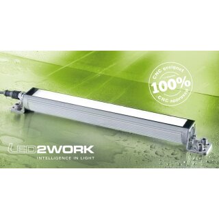 TUBELED_40 II, LED- Rohrleuchte, 24VDC, 5200-5700K, 100, Eco, kaskadierbar/8,5W/365mm