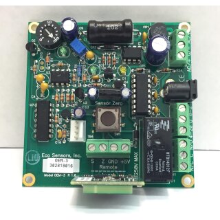 OEM-3, Ozon- Detektor und Regler als OEM- Platine,  0,03-1ppm