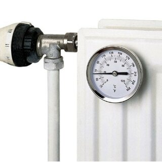 Radiator- oder Rohrthermometer mit Haftmagnet