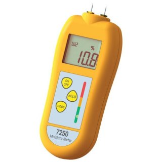 Model 7250,  Simple Material Moisture Meter with Integrated Pointed Probes