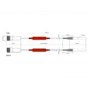 PB-7005, Pt1000- Tieftemperatursonde mit Flachkabel, -200°C bis +150°C