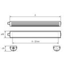 TUBELED_40 II_RGB-W, LED- Rohrleuchte, 24VDC, 100&deg;
