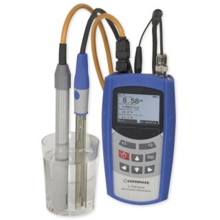 G 7500-PH/CON/O2, Portable Multisensor Meter for Water Analysis, Kit with 3 Probes