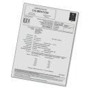 UKAS Calibration Certificate (5 points: -18, 0, +40, +70,...