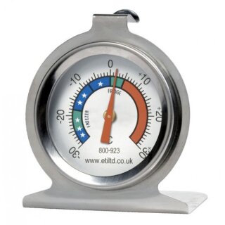 Khl-/Gefrierschrank- Zeigerthermometer, Edelstahl, 50mm
