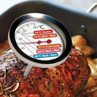 Meat Dial Thermometer, Stainless Steel, Ø60mm
