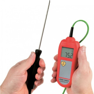 Food Check Thermometer mit Einstichsonde grn