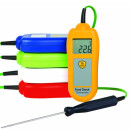 Food Check Thermometer with Penetration Probe white