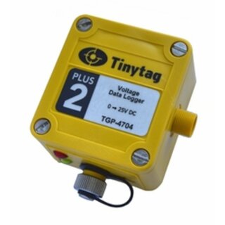 TGP-4704, Tinytag Plus 2, Spannungs- Datenlogger, 0-25VDC, IP68