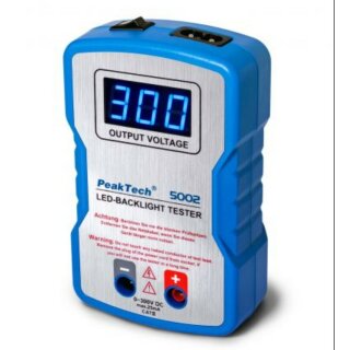 PeakTech 5002, LED- Tester/Beleuchtungstester, 0-300VDC, Softanlauf