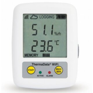 WiFi Datalogger Temperature/Humidity, Model HTD with Internal Sensors