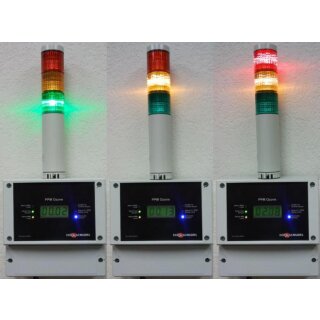 SAT-1, Signal Alarm Tower, Signalleuchte für Ozonmonitore