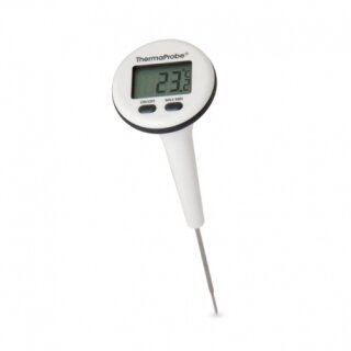 ThermaProbe, Waterproof Thermometer with Auto-Rotating Display