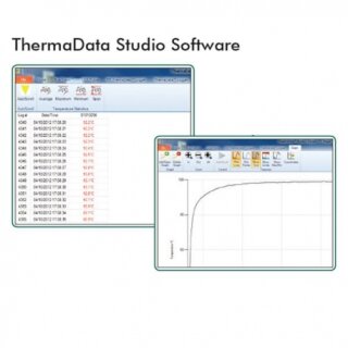 ThermaData Pro, Edelstahl- Datenlogger für Temperaturen bis +125°C