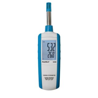 PeakTech 5039, Thermo- Hygrometer mit Taupunkt und Feuchtkugel