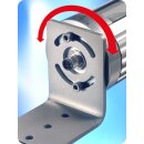 LED- Rohrleuchte f&uuml;r Maschinen - TUBELED 70, 230VAC 31W/560mm/100&deg;