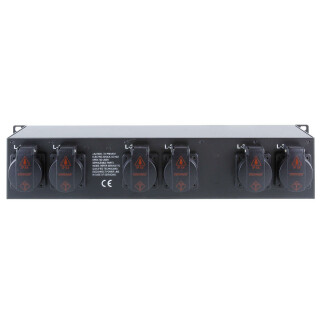 CONNEX 16A Power Distribution Unit, CEE32A Link, 9x Schuko, without FI (RCD)