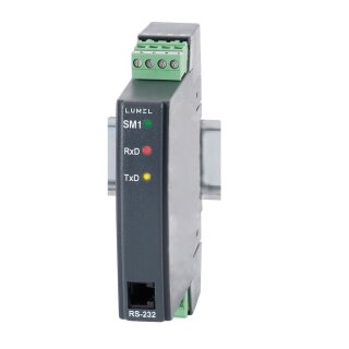 SM1, RS-485 MODBUS Module for 2 Analogue Inputs 2 Voltage Inputs 0-10V / 85-253VAC/DC