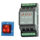 LLM3, 3-Phase Live Line Indicator for DIN Rail Mounting