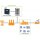 NF20-B1H6AZR0000M0, Power Factor Controller,  144 x 144mm 6 Outputs