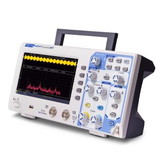 PeakTech 1337, 2- Kanal- Digital- Speicheroszilloskop, 100MHz, 1GS/s, USB